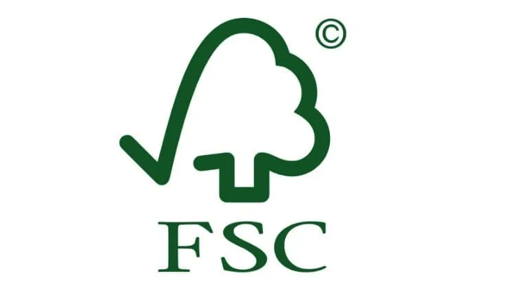 FSC label and certificate